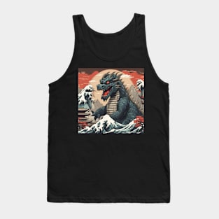 godzilla king of the monsters Tank Top